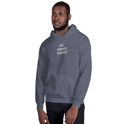 Hoodie Mens (Heavy Blend Hoodie Men's: Front Print - 001 Model)