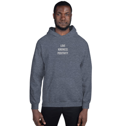 Hoodie Mens (Heavy Blend Hoodie Men's: Front Print - 001 Model)