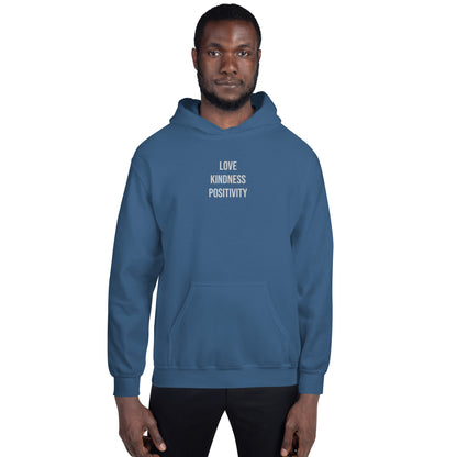 Hoodie Mens (Heavy Blend Hoodie Men's: Front Print - 001 Model)