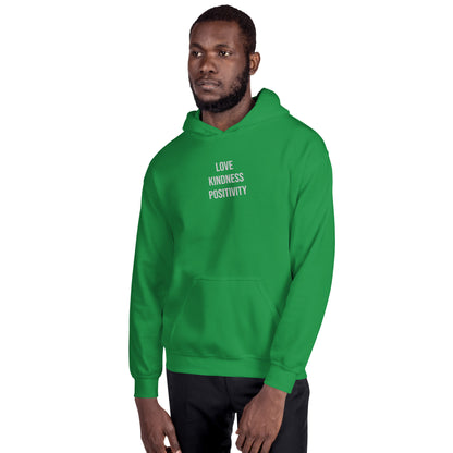 Hoodie Mens (Heavy Blend Hoodie Men's: Front Print - 001 Model)