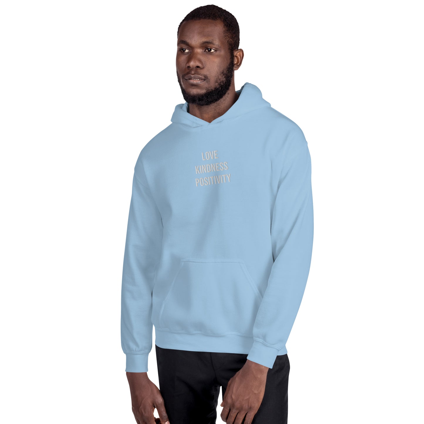 Hoodie Mens (Heavy Blend Hoodie Men's: Front Print - 001 Model)