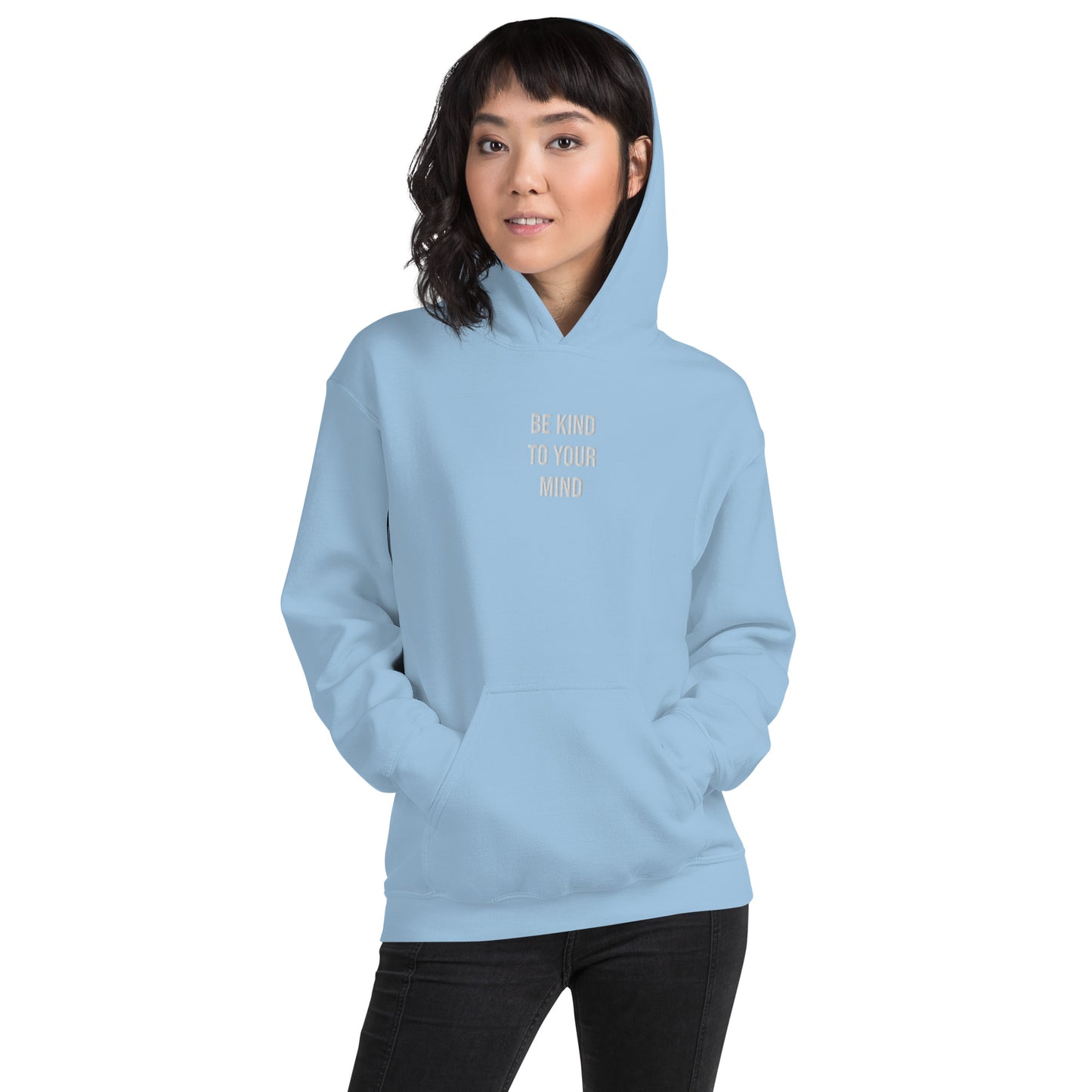 Hoodie Womens (Heavy Blend Hoodie Women's: Front Print - 002 Model)