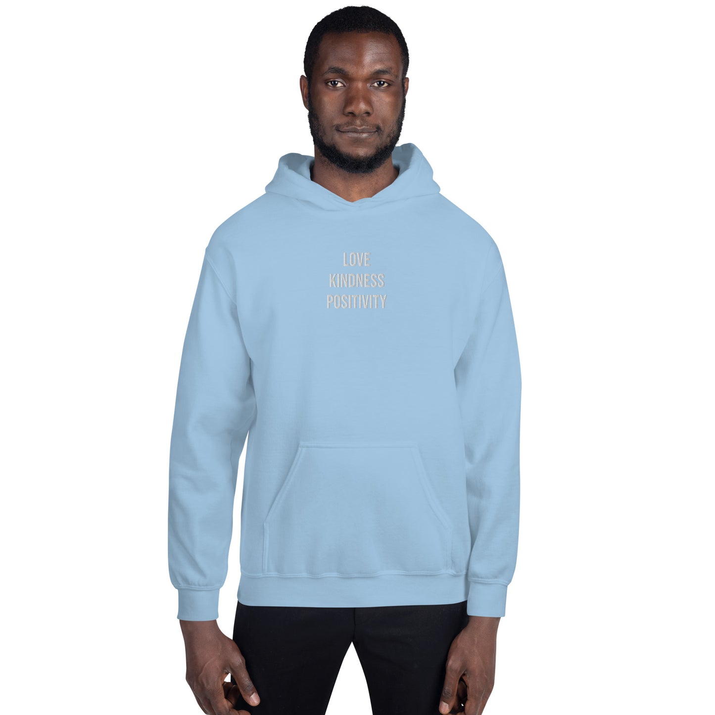 Hoodie Mens (Heavy Blend Hoodie Men's: Front Print - 001 Model)