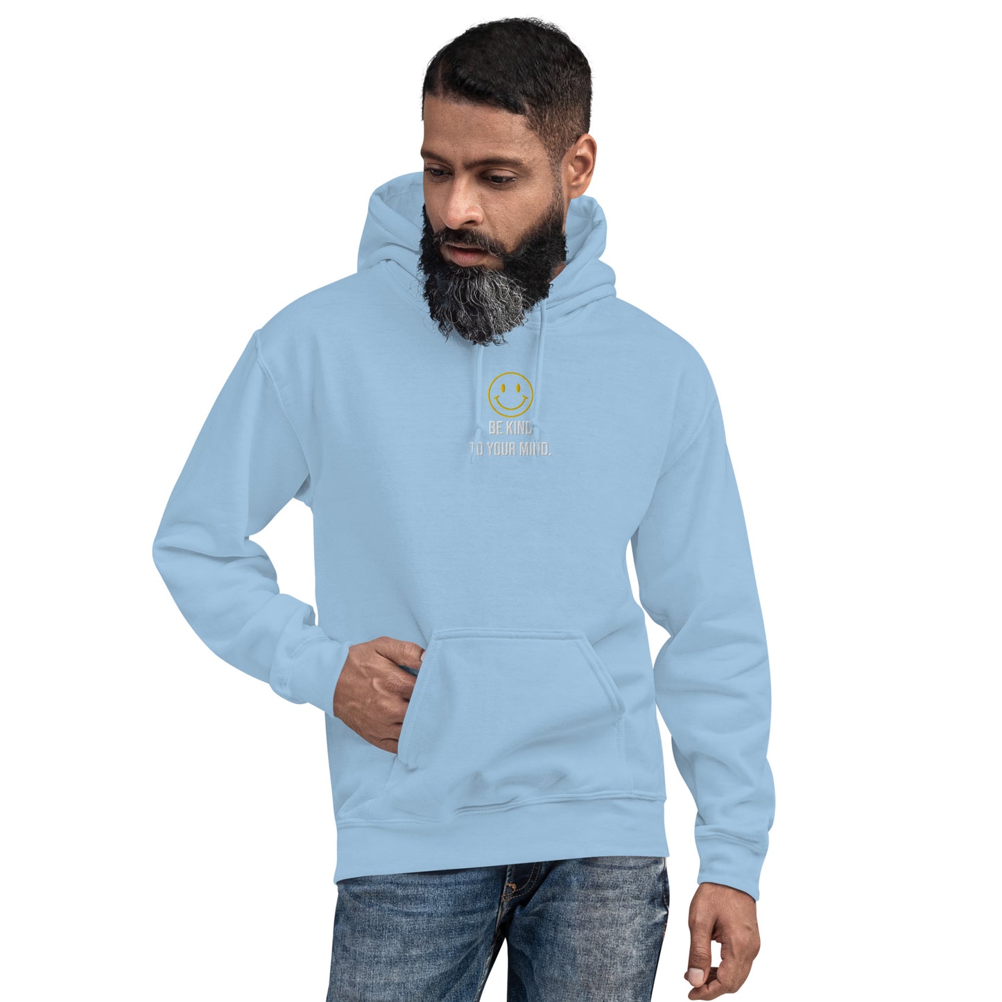 Hoodie Mens (Heavy Blend Hoodie Men's: Front Print - 004 Model)