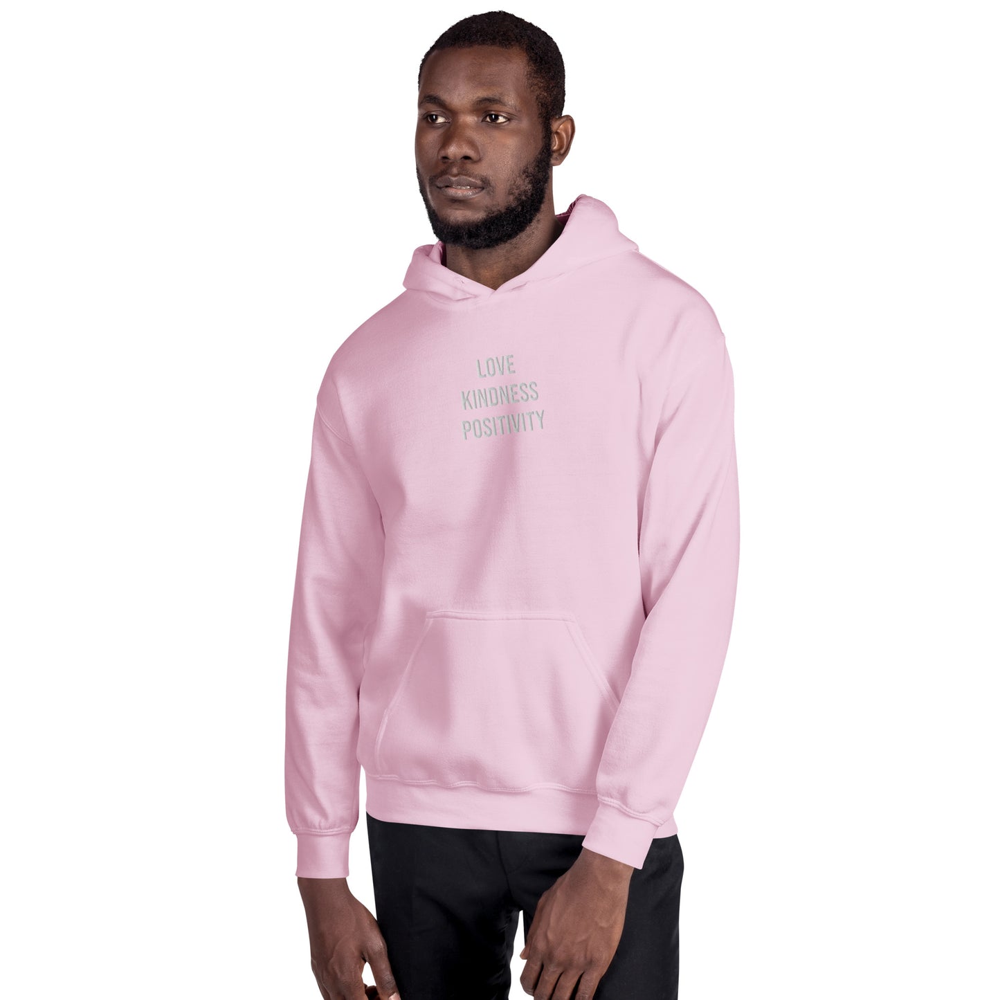 Hoodie Mens (Heavy Blend Hoodie Men's: Front Print - 001 Model)