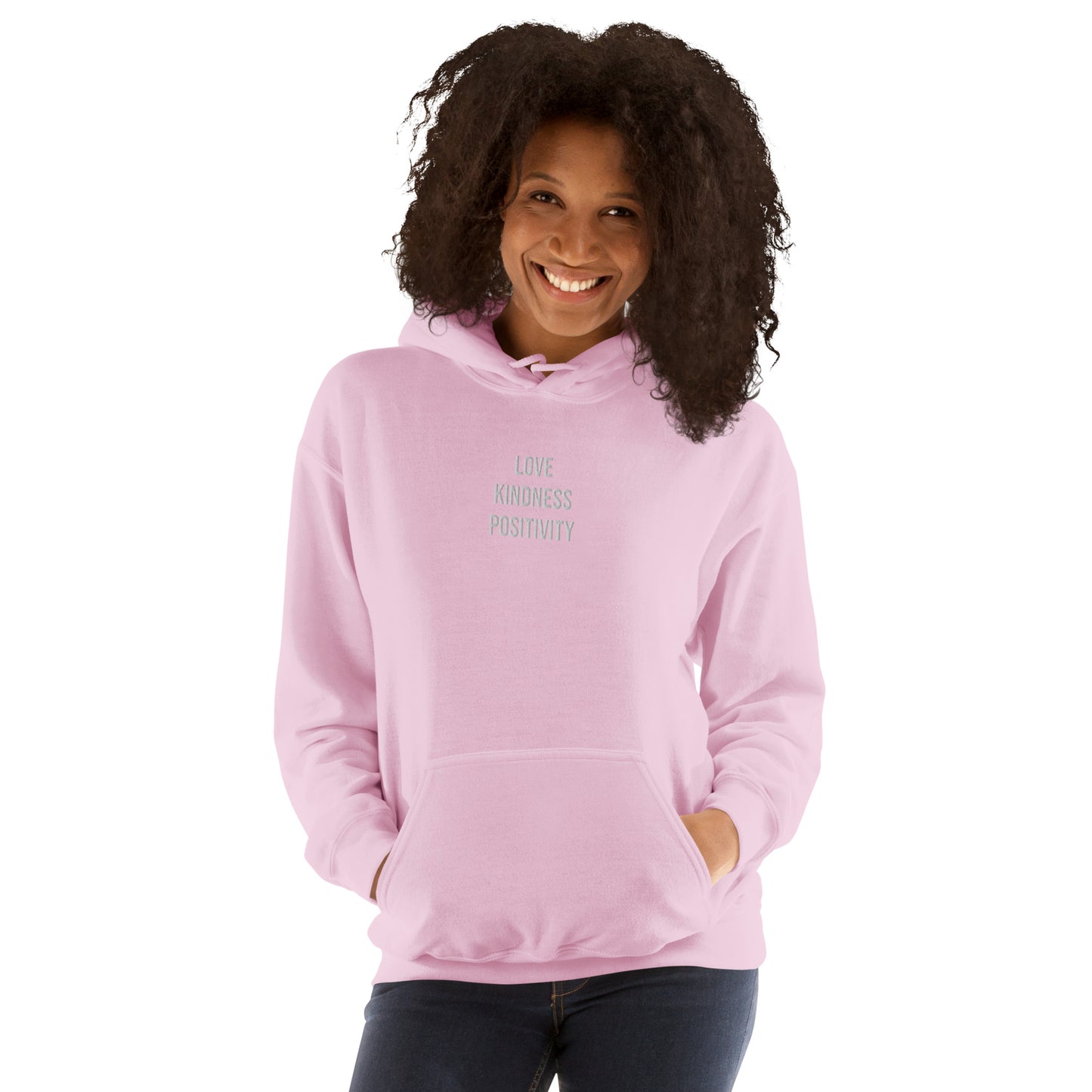 Hoodie Womens (Heavy Blend Hoodie Women's: Front Print - 001 Model)