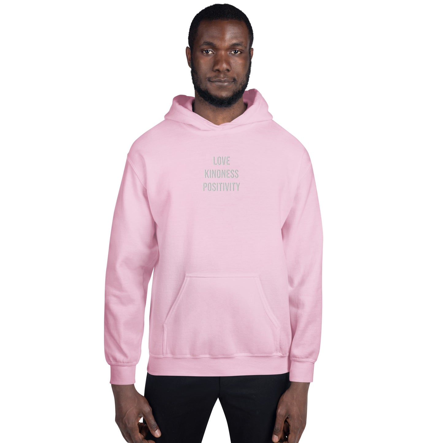 Hoodie Mens (Heavy Blend Hoodie Men's: Front Print - 001 Model)