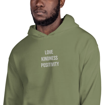 Hoodie Mens (Heavy Blend Hoodie Men's: Front Print - 001 Model)