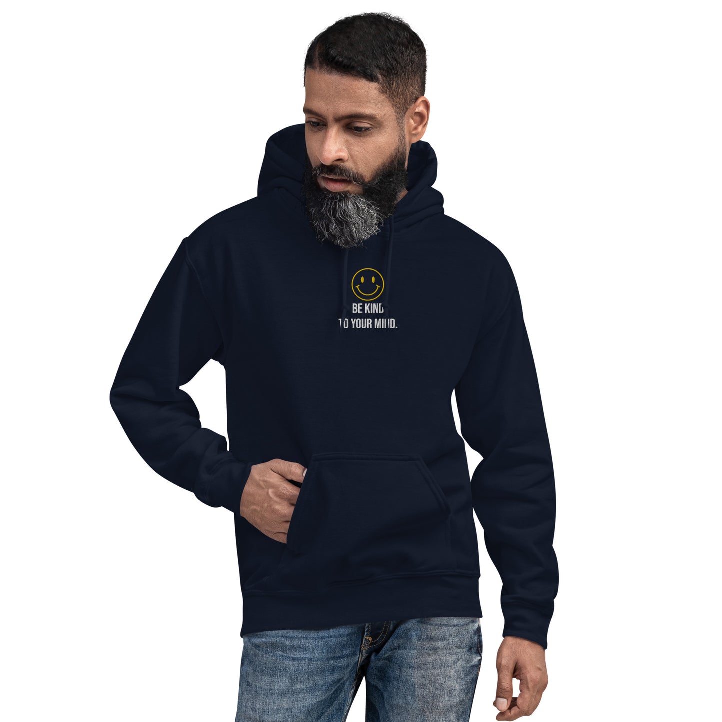 Hoodie Mens (Heavy Blend Hoodie Men's: Front Print - 004 Model)