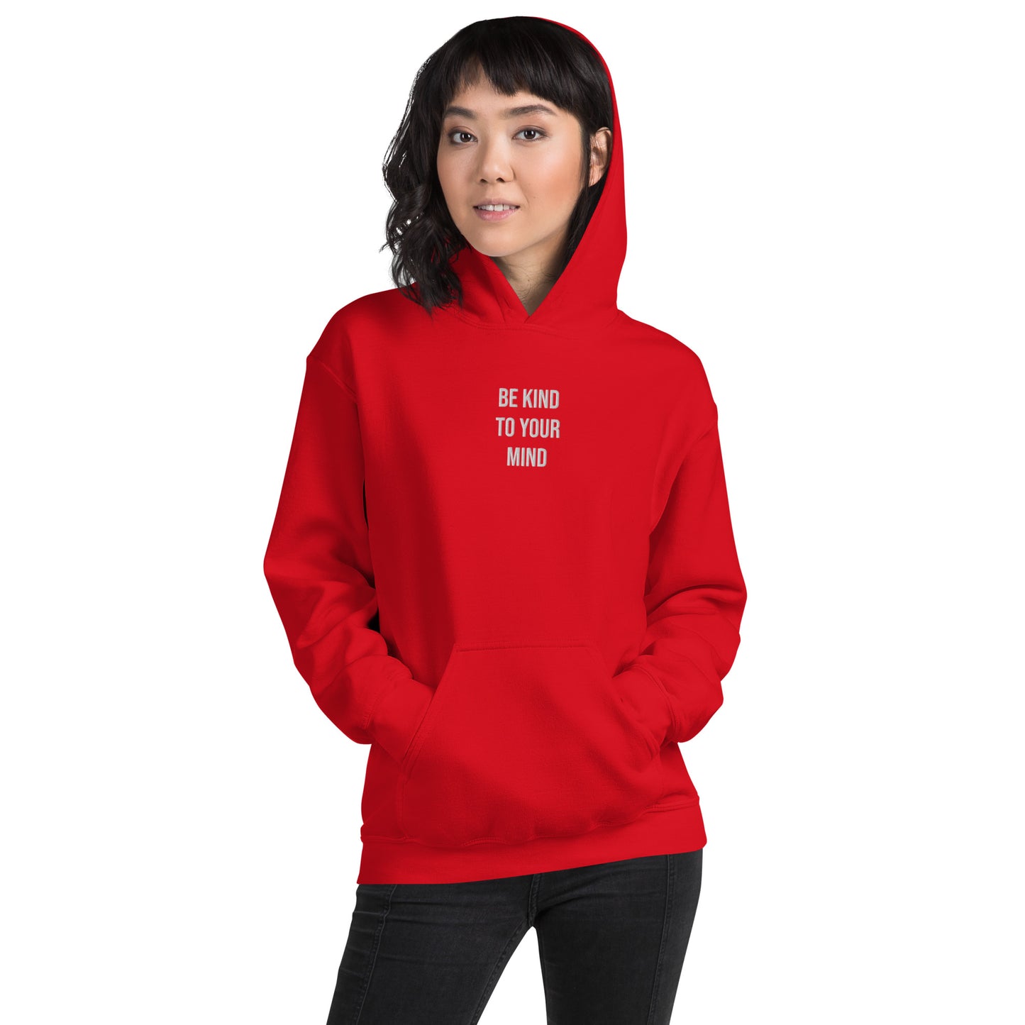 Hoodie Womens (Heavy Blend Hoodie Women's: Front Print - 002 Model)