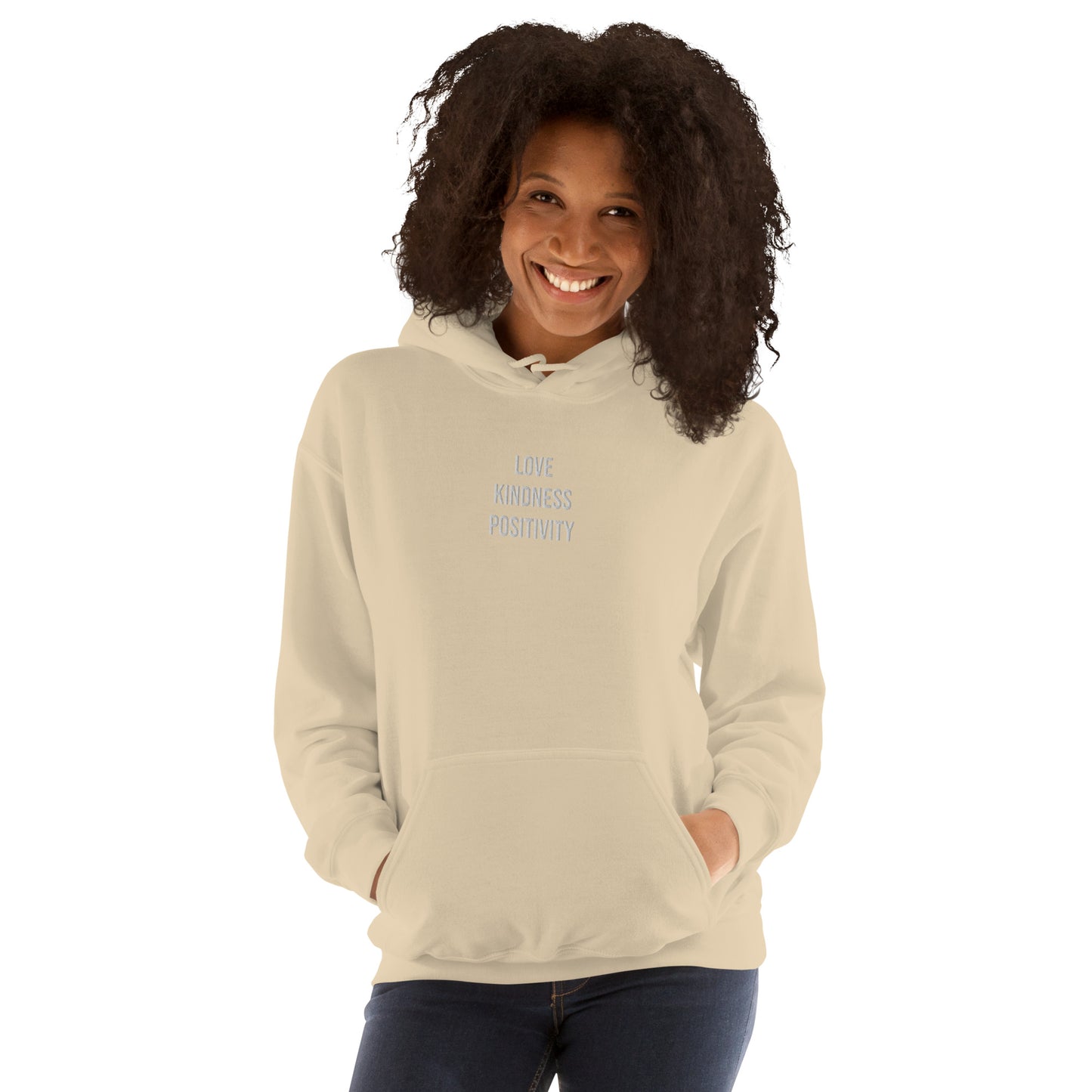 Hoodie Womens (Heavy Blend Hoodie Women's: Front Print - 001 Model)