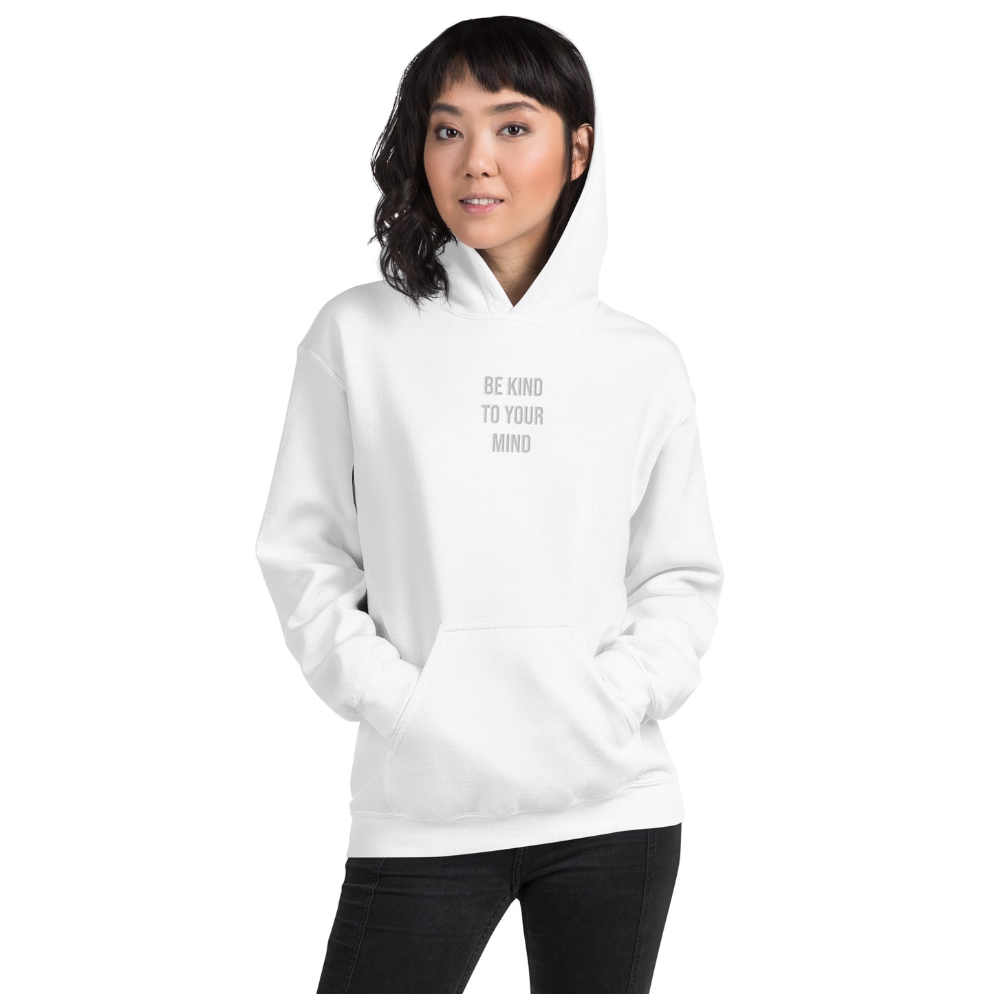 Hoodie Womens (Heavy Blend Hoodie Women's: Front Print - 002 Model)