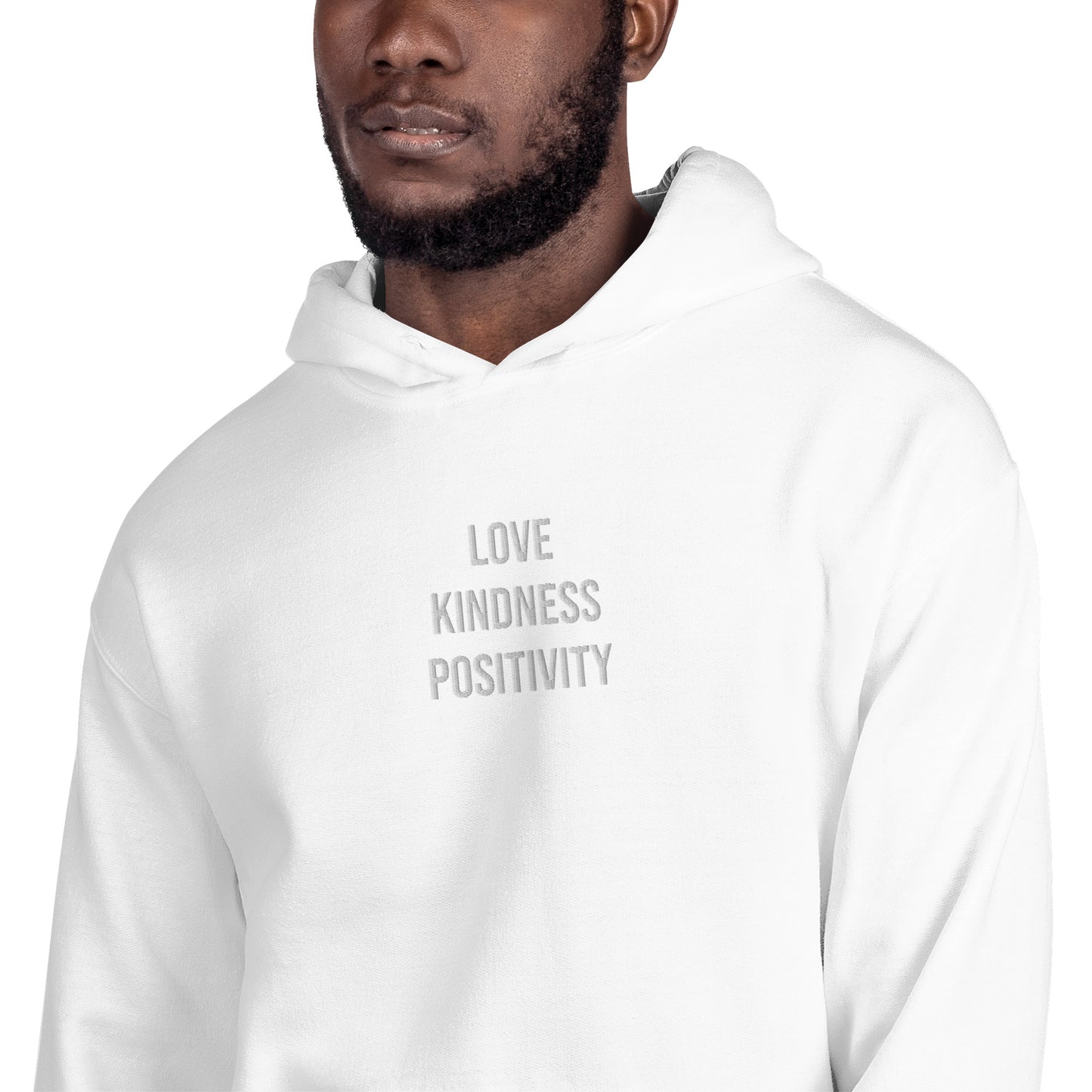 Hoodie Mens (Heavy Blend Hoodie Men's: Front Print - 001 Model)