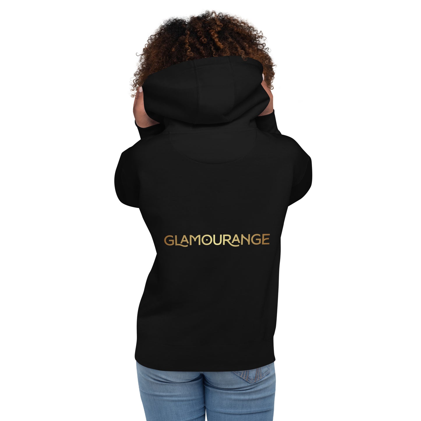 Hoodie Designer (Glamourange Limited Editions: Unisex Hoodie Front & Back Print - Model 002)