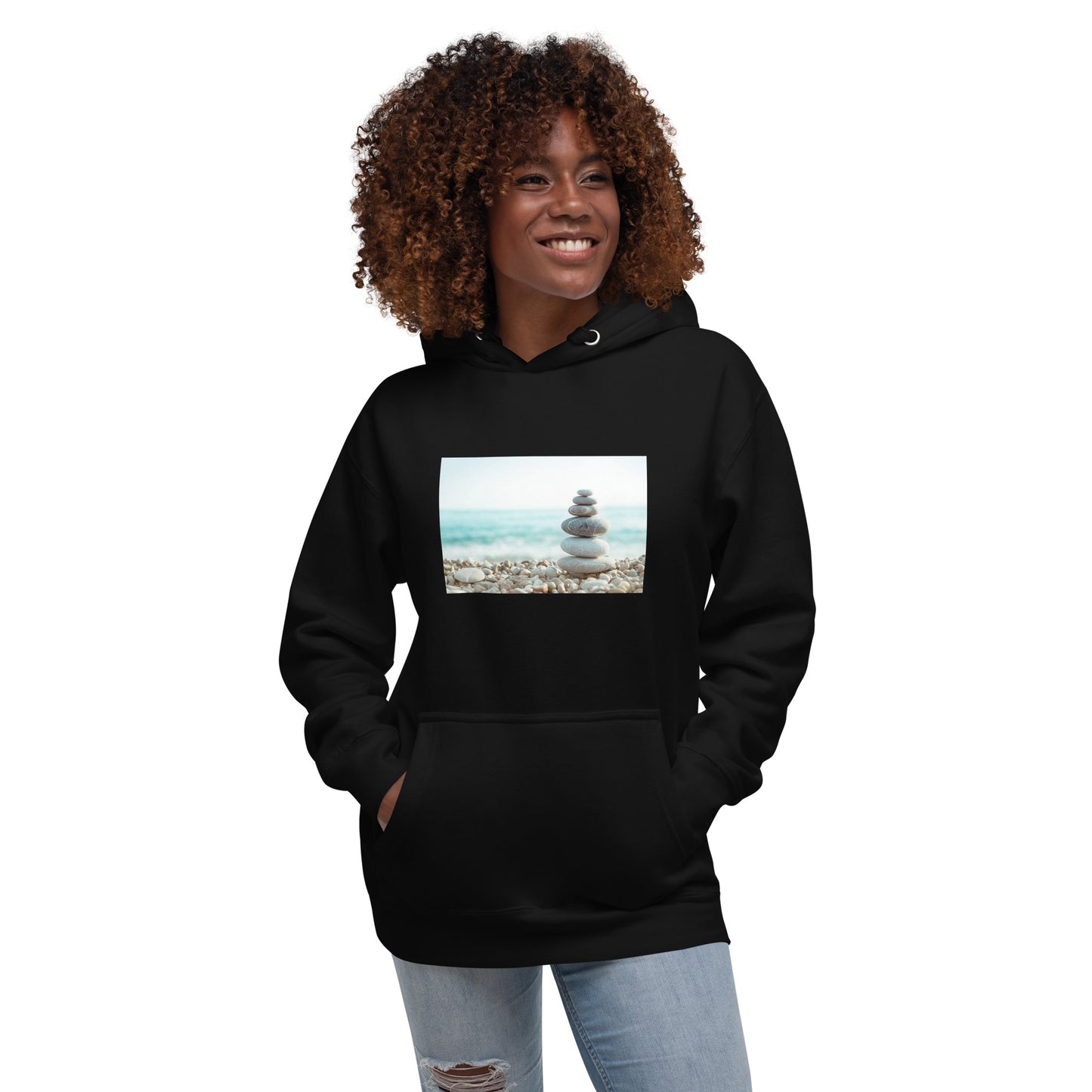 Hoodie Womens Designer (Hoodies Womens - Nature Seashore 0013)