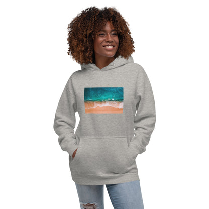 Hoodie Womens Designer (Hoodies Womens - Nature Seashore 0011)