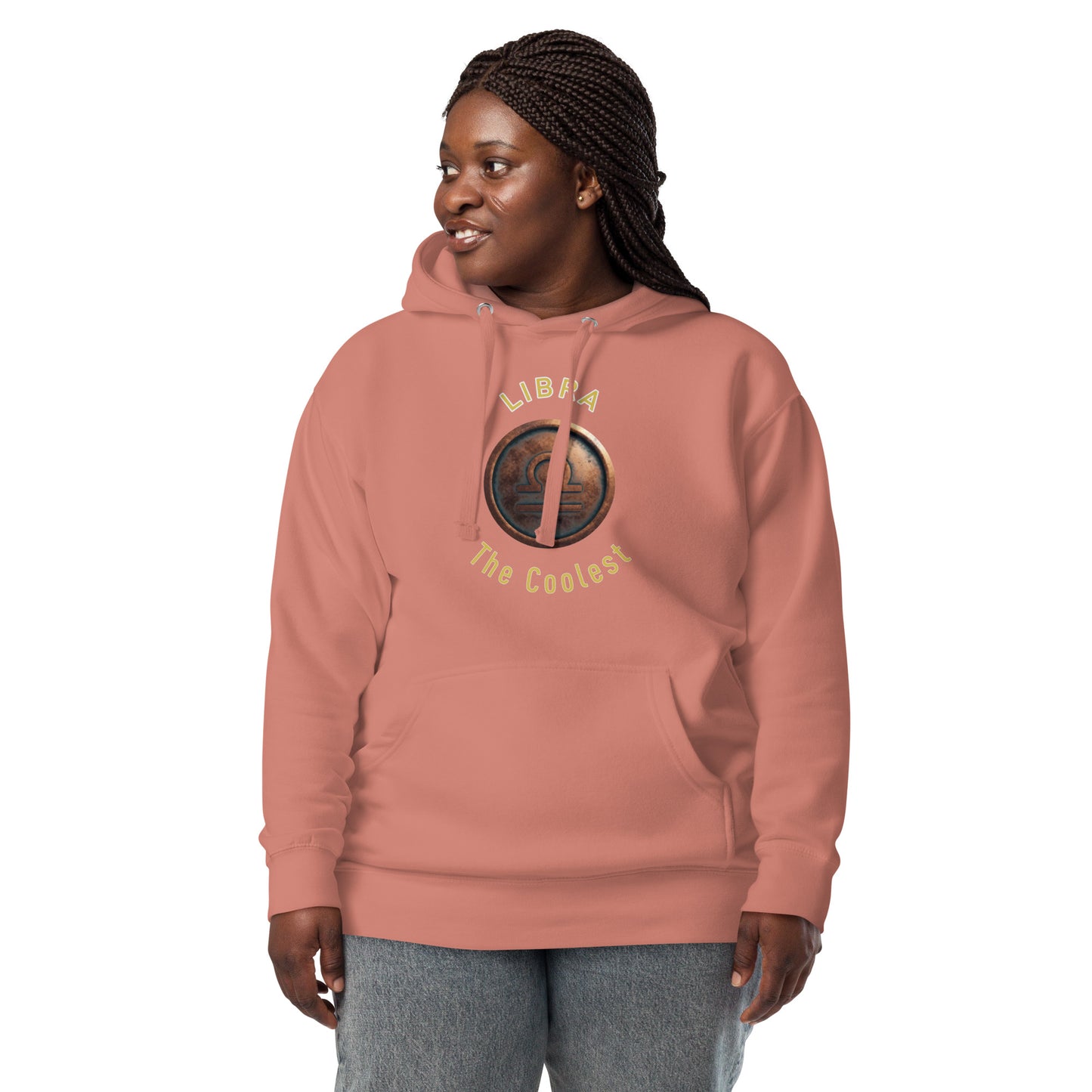 Hoodie Womens Designer (Hoodies Womens - Libra Zodiac Sign 0047)