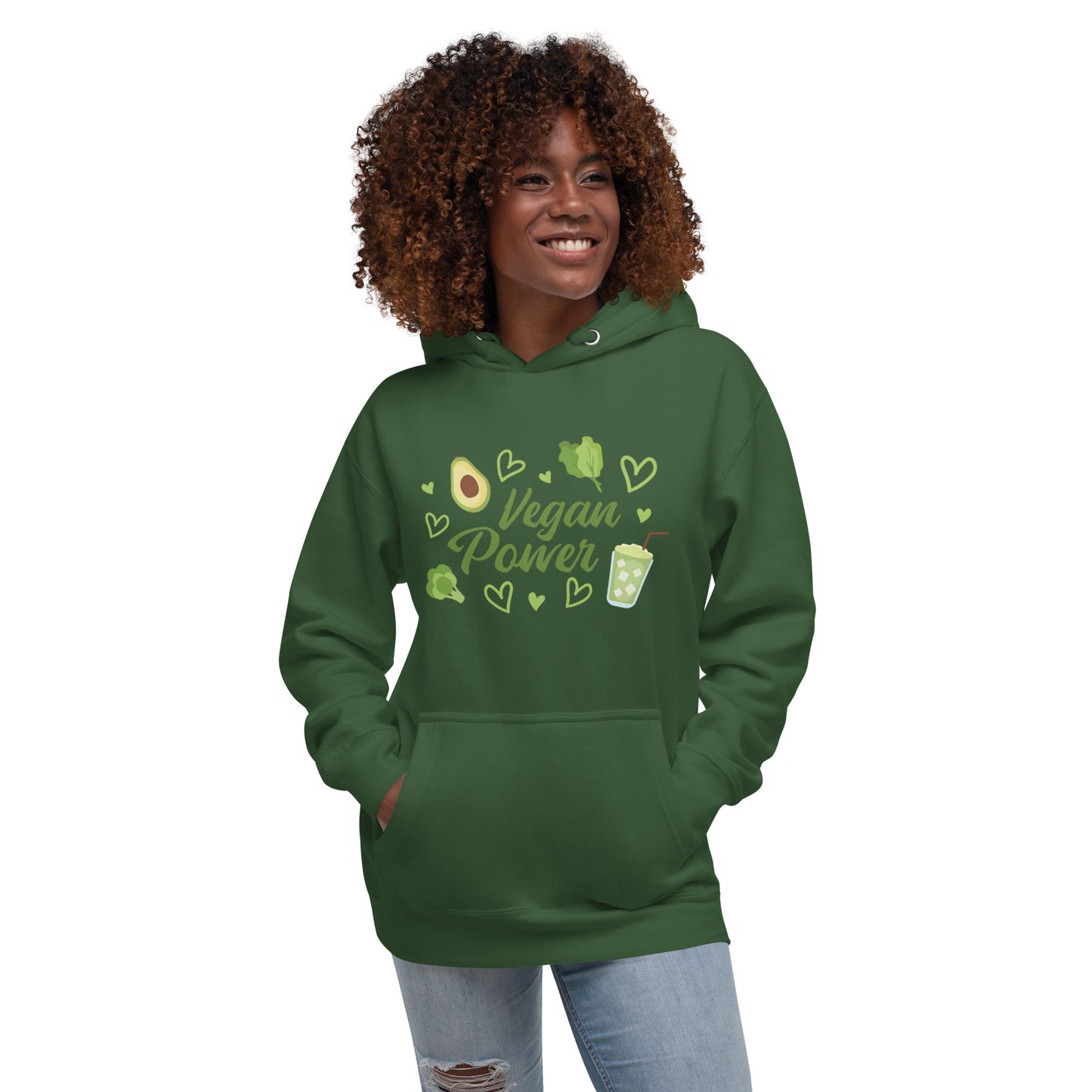 Hoodie Womens Designer (Hoodies Womens - Healthy Living 0056)