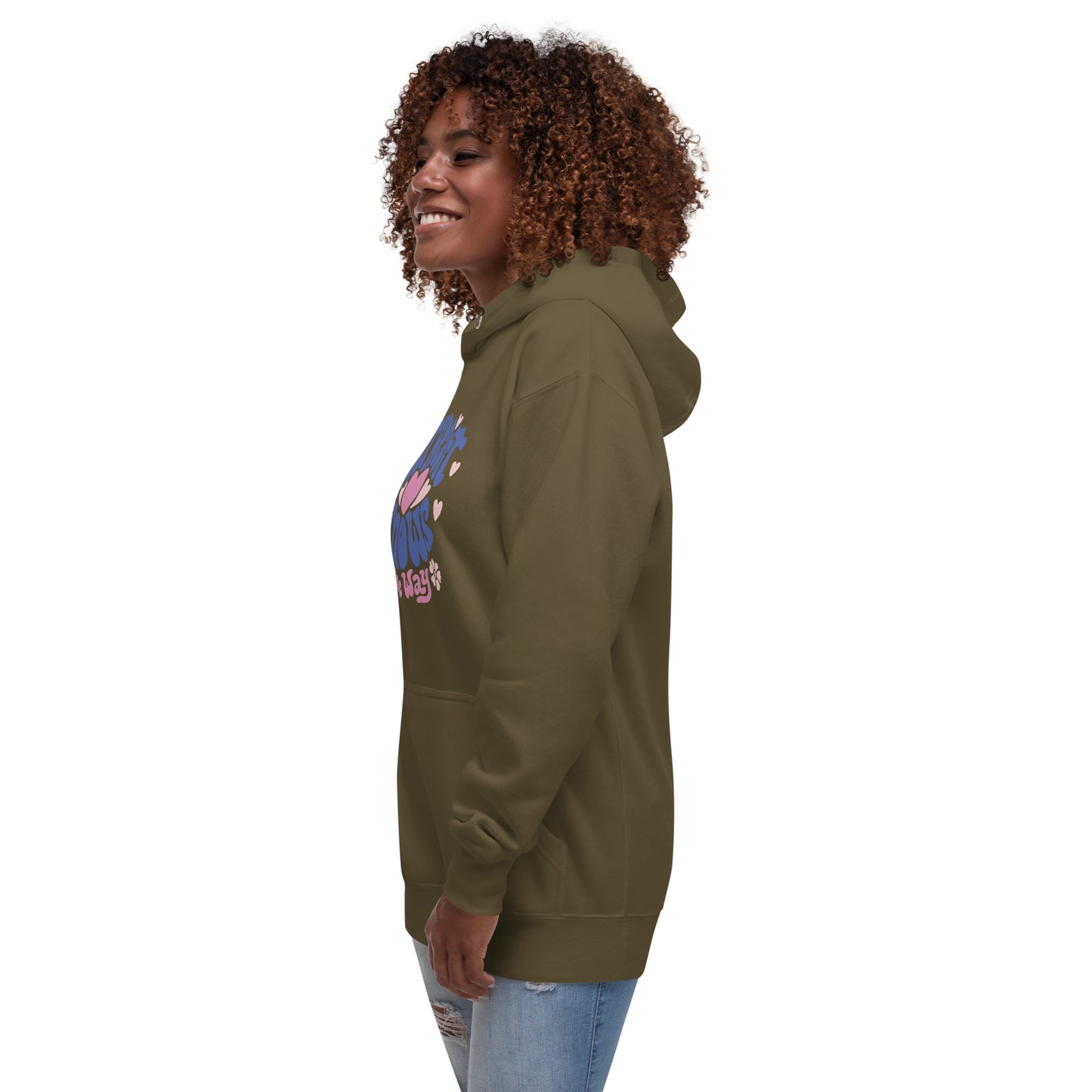 Hoodie Womens Designer (Hoodies Womens - Motivation 0040)