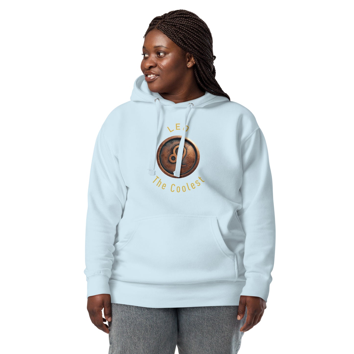 Hoodie Womens Designer (Hoodies Womens - Leo Zodiac Sign 0045)