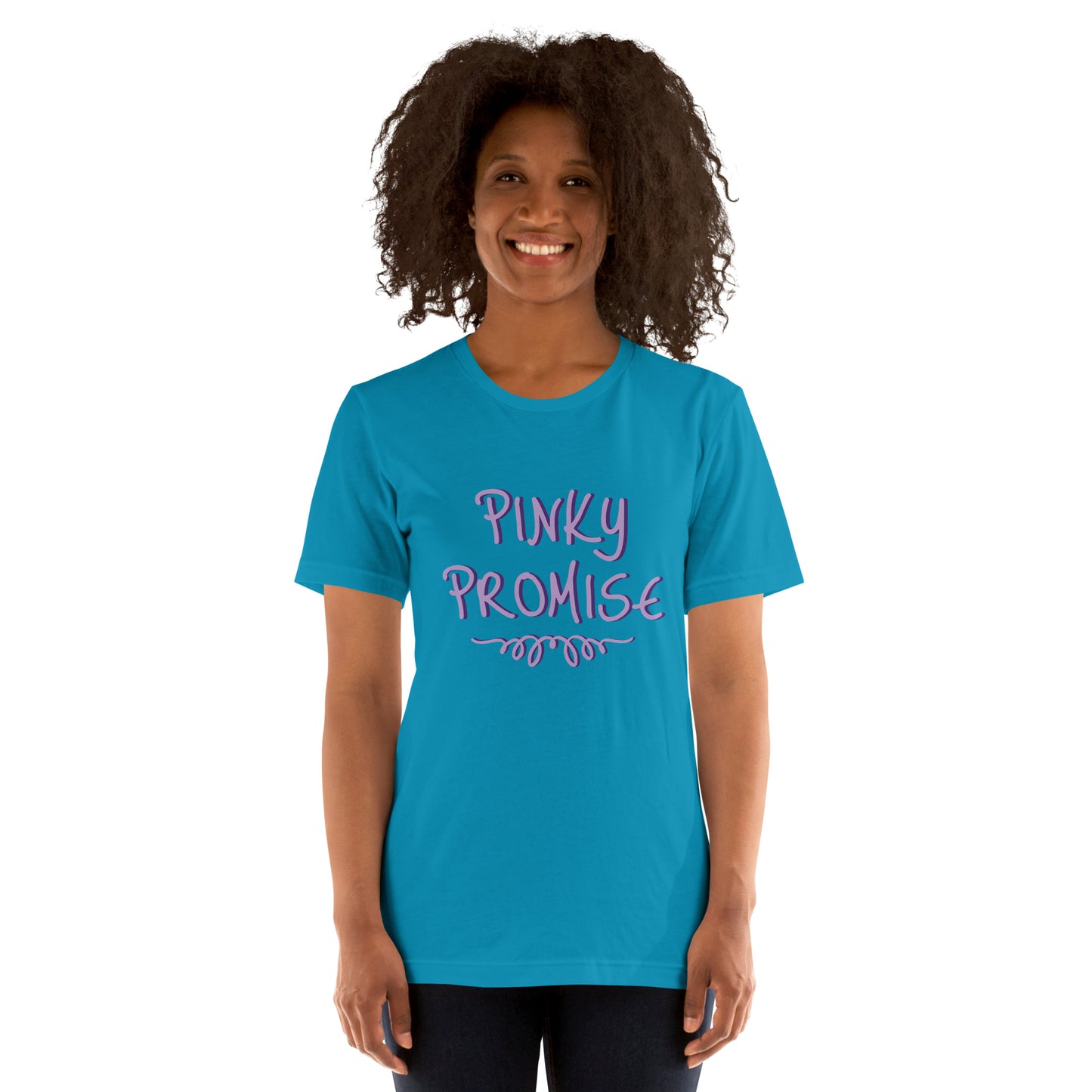 T-Shirts - Pinky Promise (Glamourange Friendship Staple T-Shirts - Front Print)