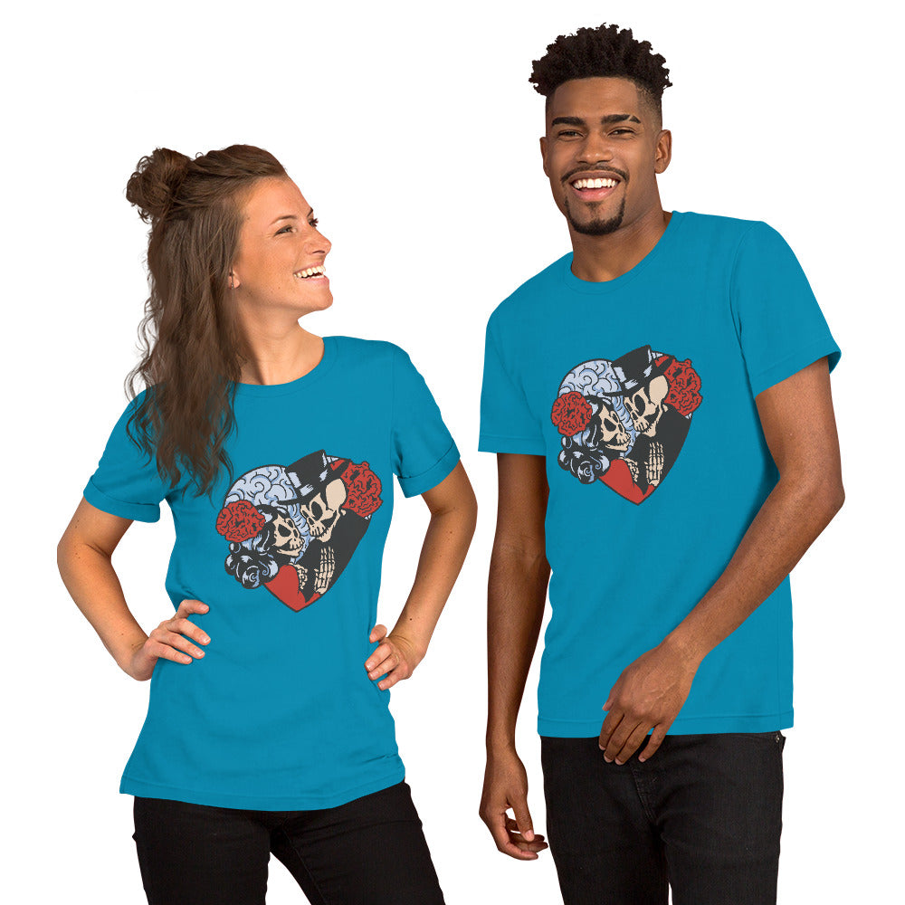 T-Shirts - Love (Glamourange Love Staple T-Shirts - Front Print 0011 Model)