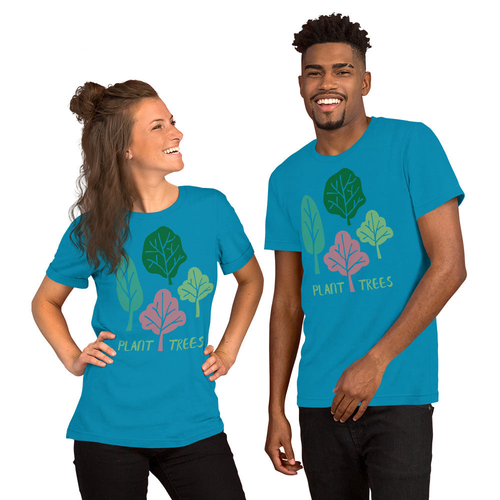 T-Shirts - Plant Trees (Glamourange Environment Staple T-Shirts - Front Print)