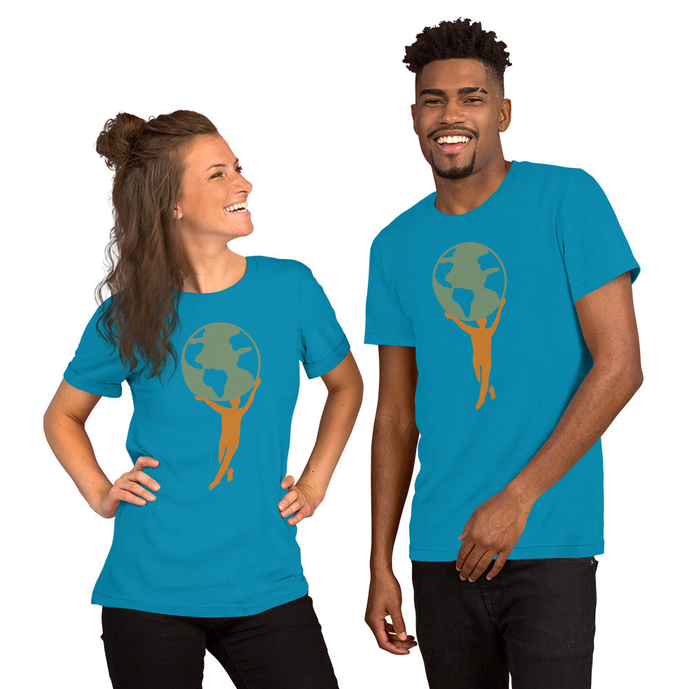 T-Shirts - Love The Earth (Glamourange Environment Staple T-Shirts - Front Print)