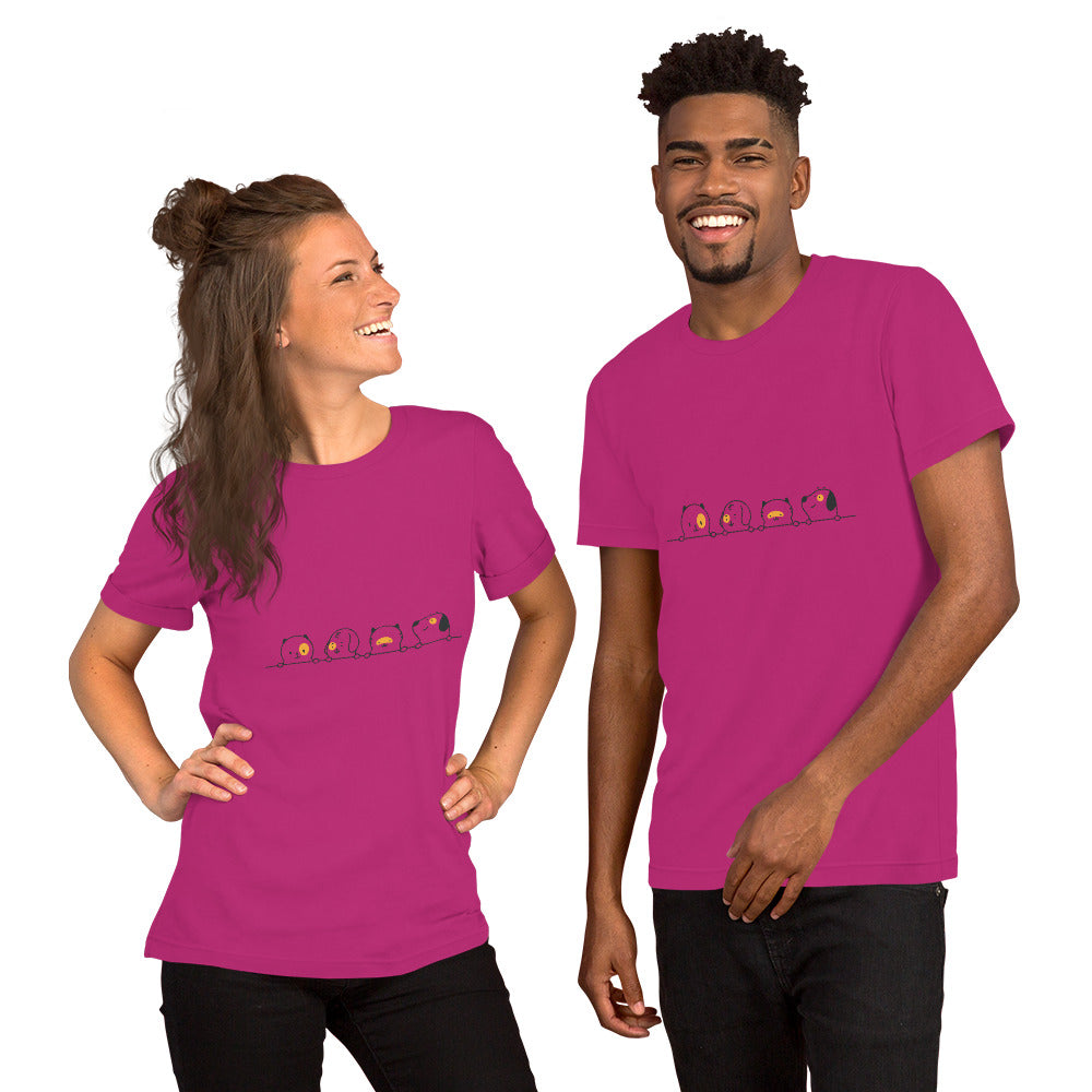 T-Shirts - Friendship (Glamourange Friendship Staple T-Shirts - Front Print)