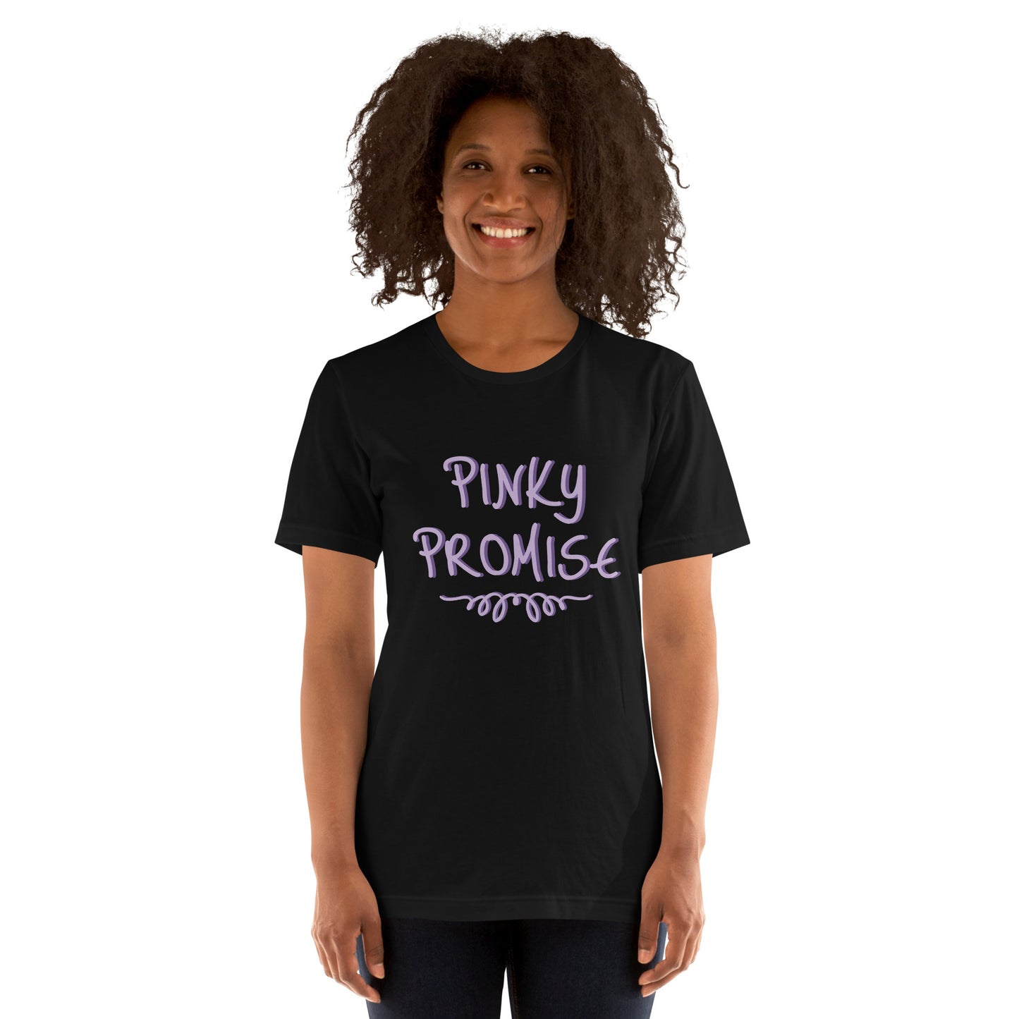 T-Shirts - Pinky Promise (Glamourange Friendship Staple T-Shirts - Front Print)