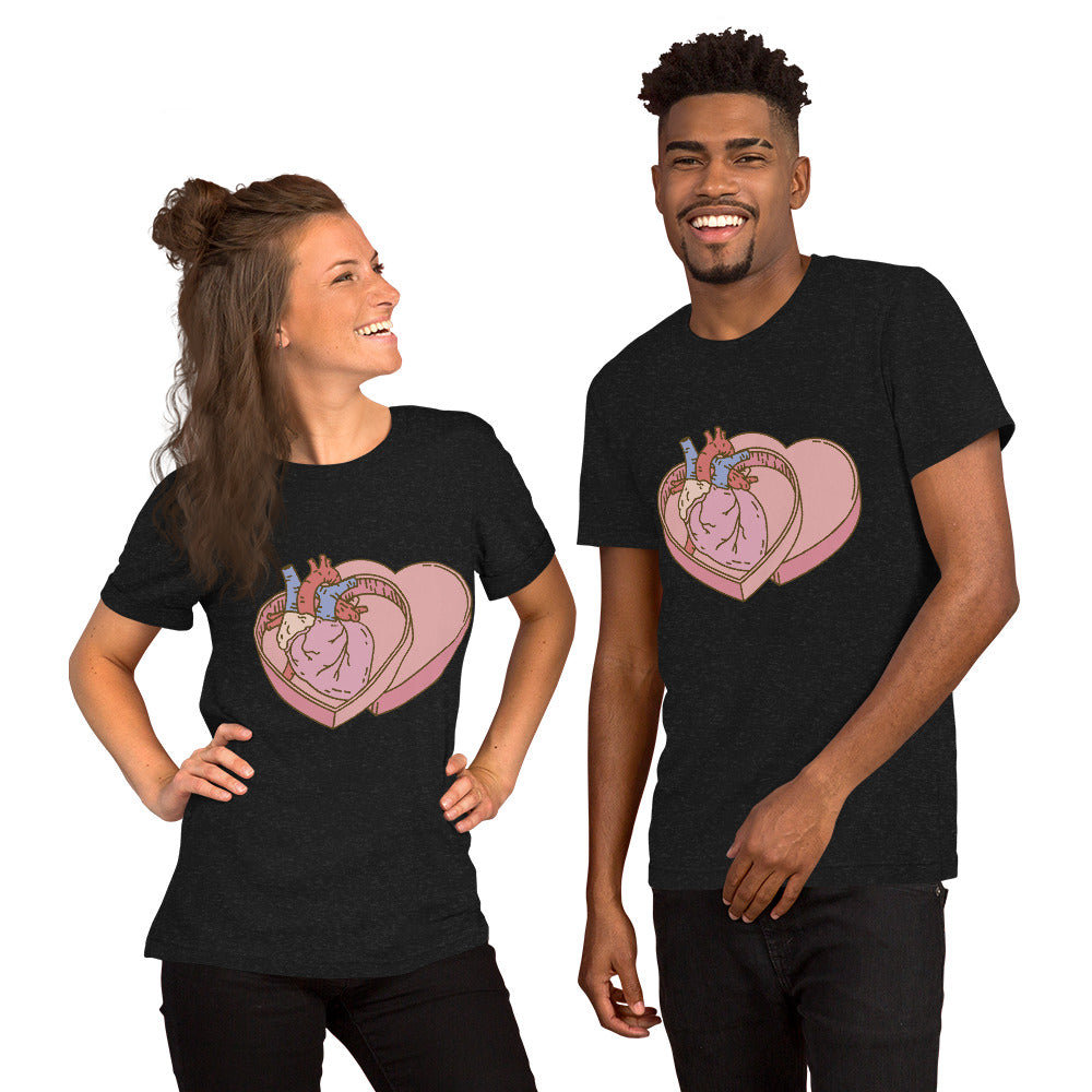 T-Shirts - Love (Glamourange Love Staple T-Shirts - Front Print 0030 Model)