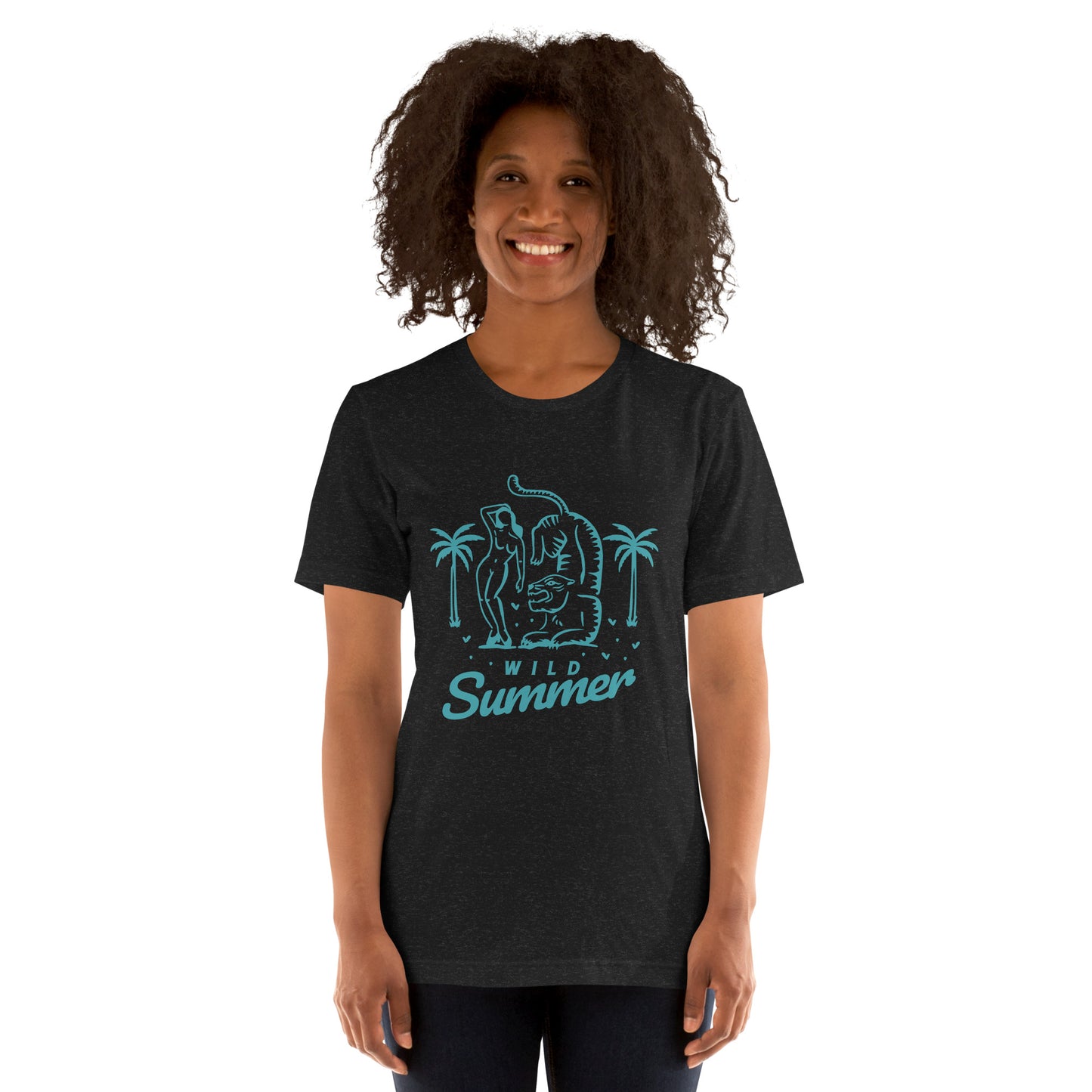 T-Shirts - Wild Summer (Glamourange Seasons & Events Staple T-Shirts - Front Print)