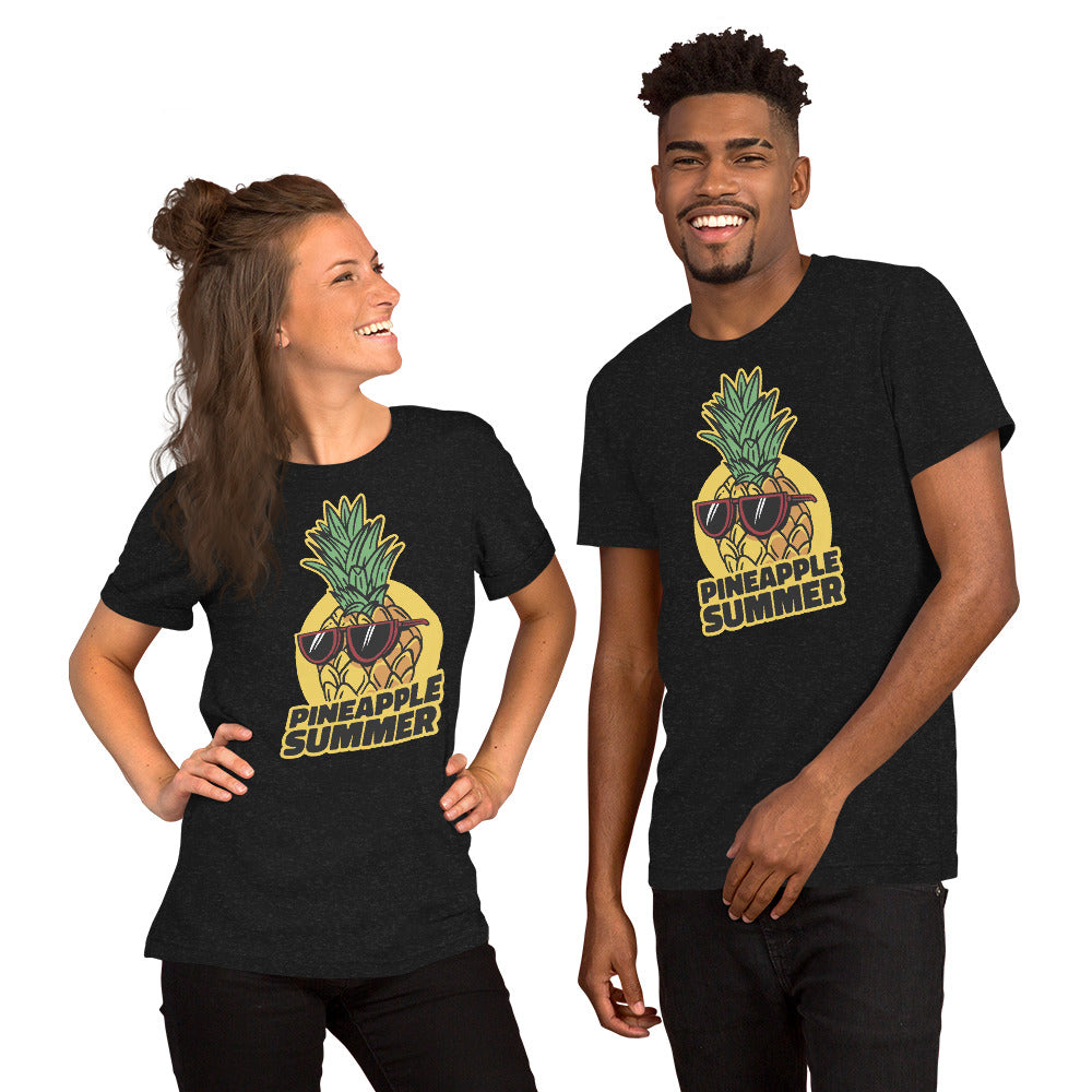 T-Shirts - Pineapple Summer (Glamourange Seasons & Events Staple T-Shirts - Front Print)