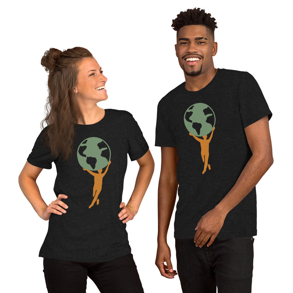 T-Shirts - Love The Earth (Glamourange Environment Staple T-Shirts - Front Print)