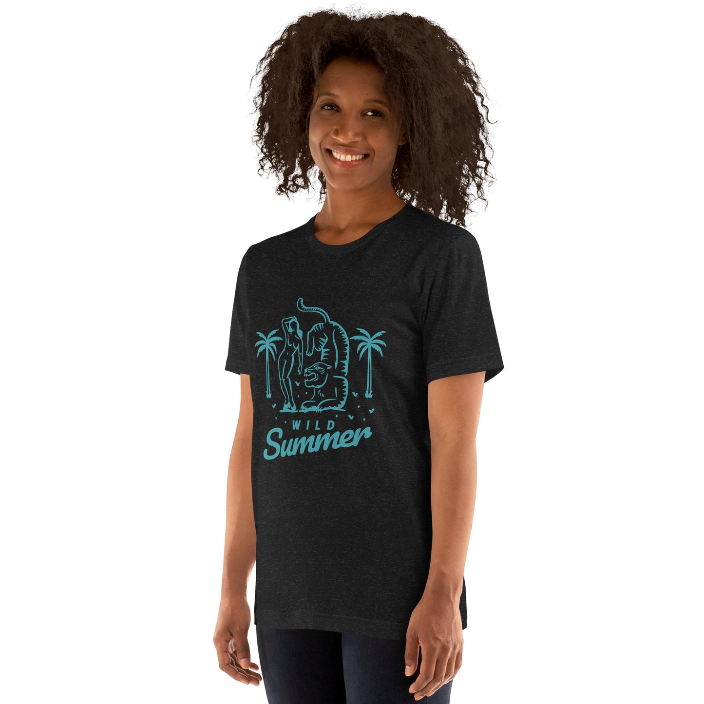 T-Shirts - Wild Summer (Glamourange Seasons & Events Staple T-Shirts - Front Print)