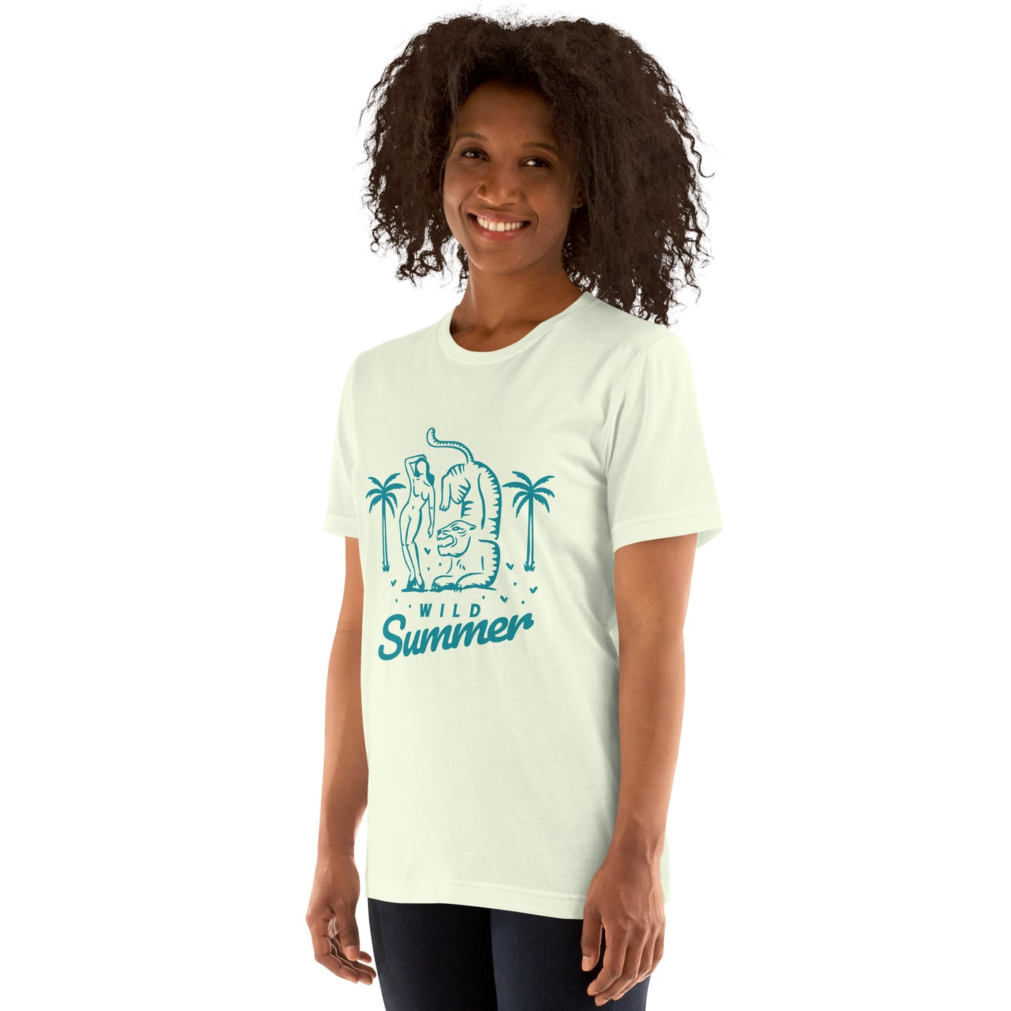 T-Shirts - Wild Summer (Glamourange Seasons & Events Staple T-Shirts - Front Print)