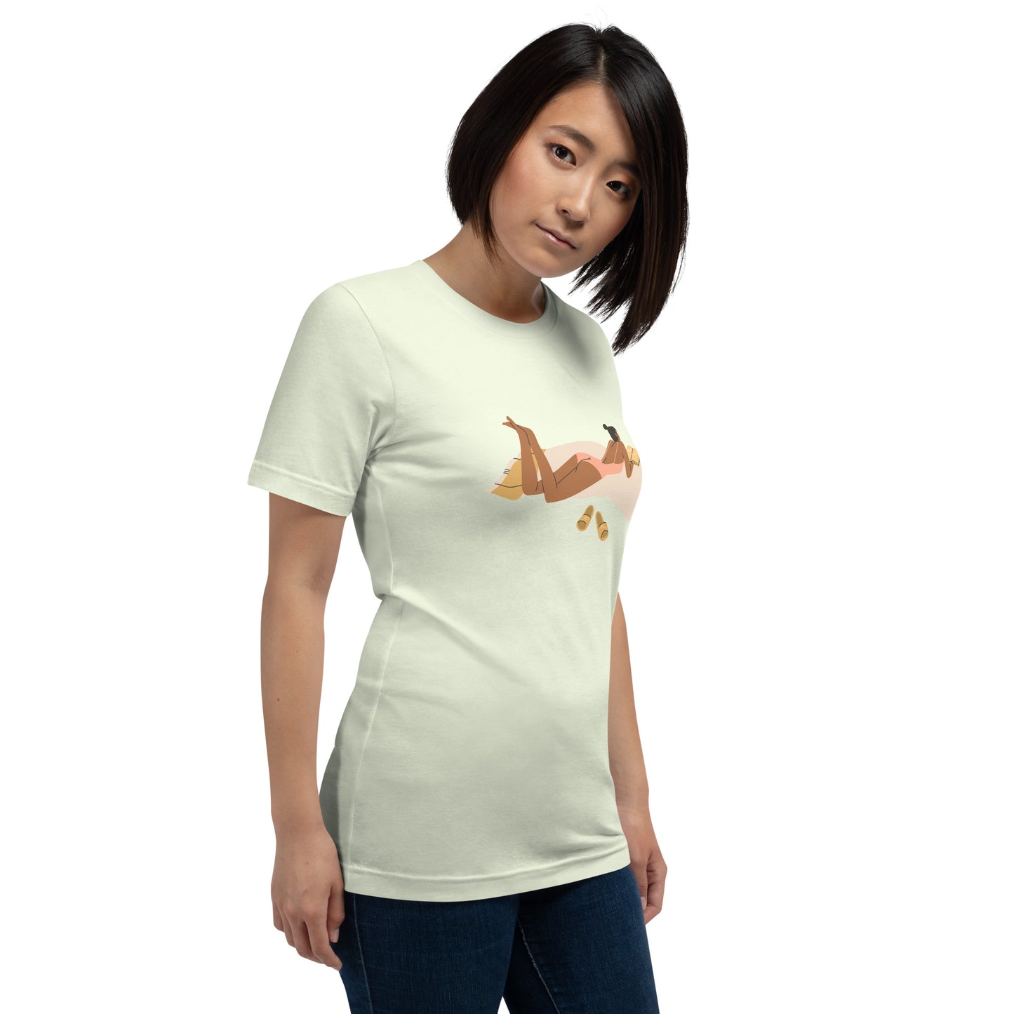 T-Shirts - My Happy Place (Glamourange Seasons & Events Staple T-Shirts - Front Print)