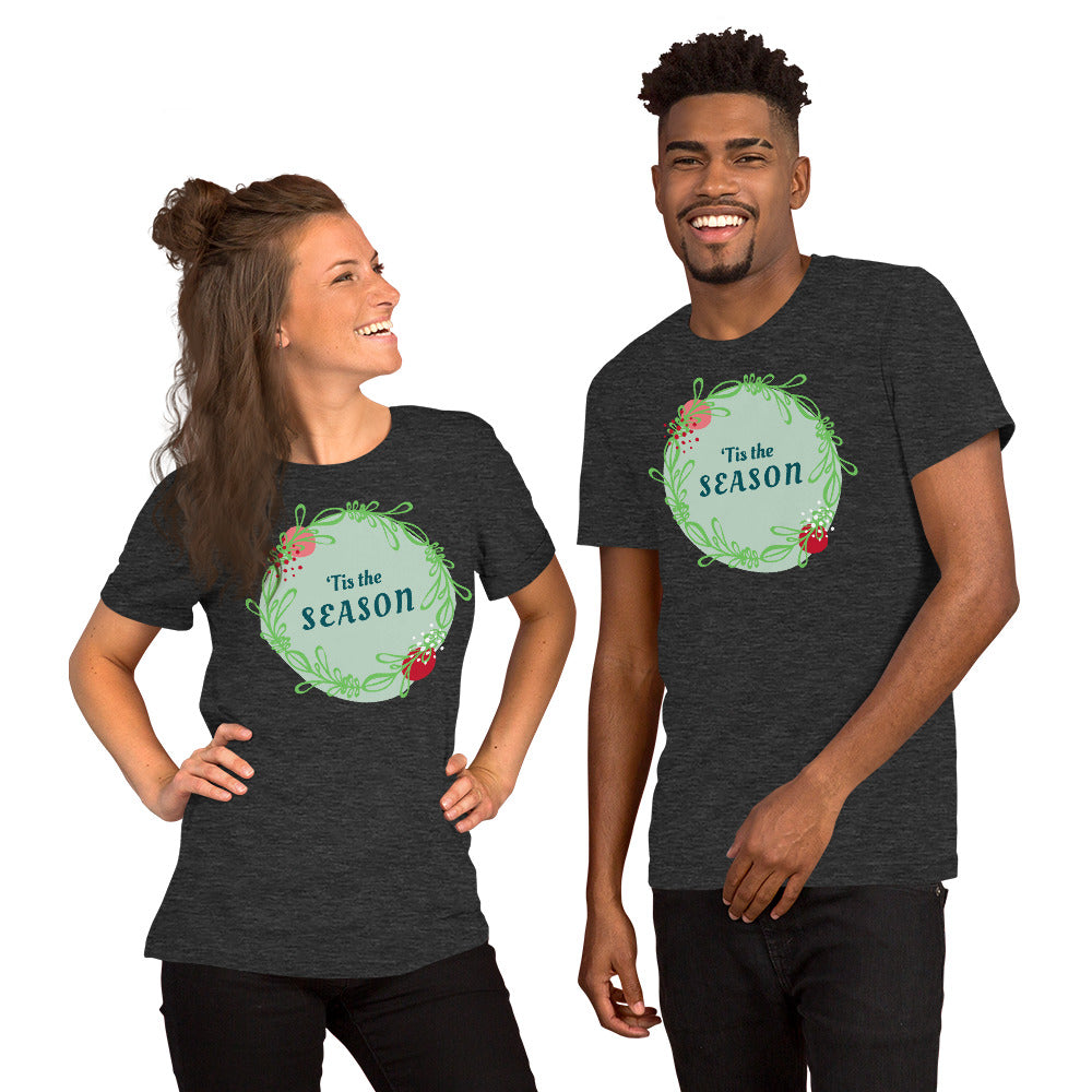 T-Shirts - 'Tis The Season (Glamourange Seasons & Events Staple T-Shirts - Front Print)