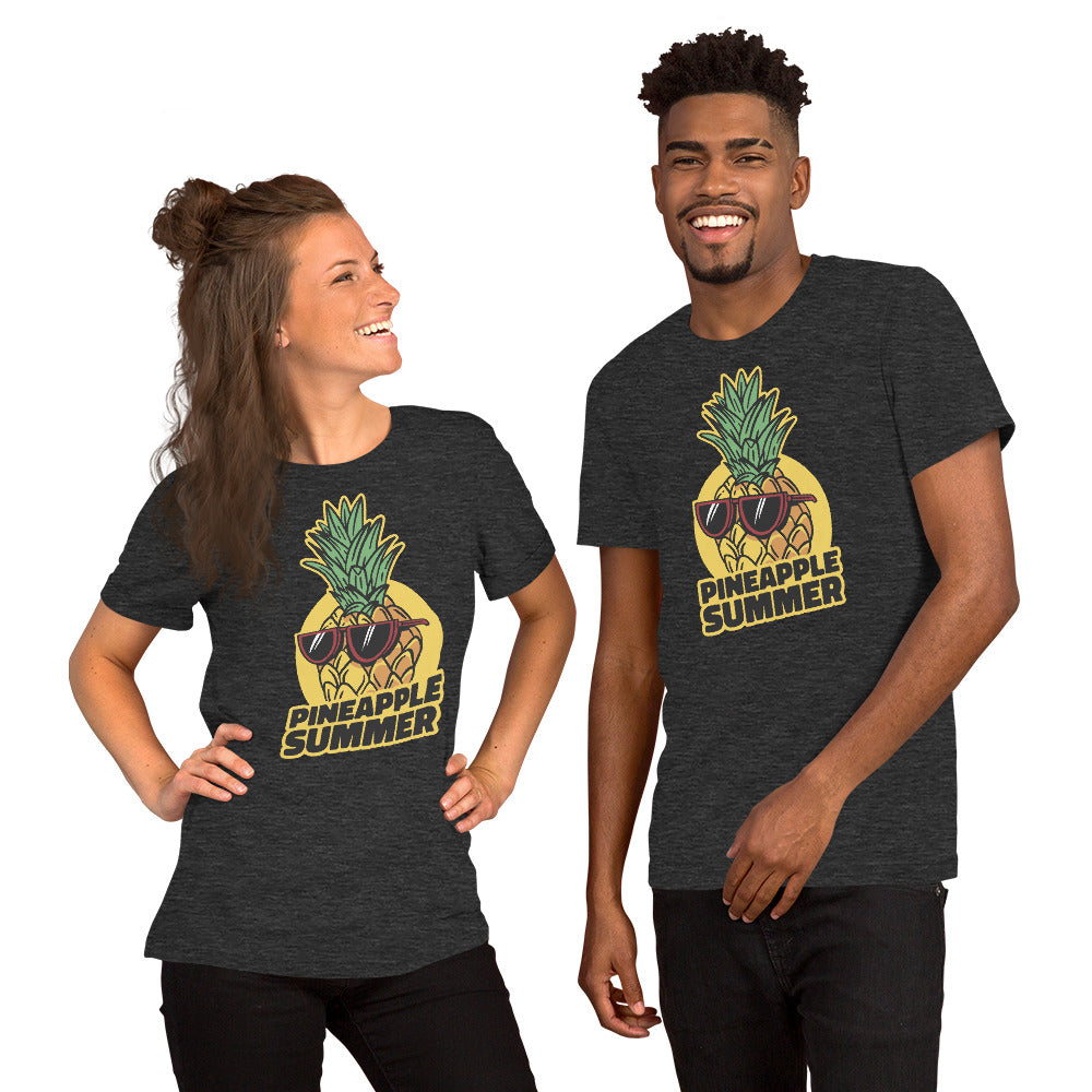 T-Shirts - Pineapple Summer (Glamourange Seasons & Events Staple T-Shirts - Front Print)