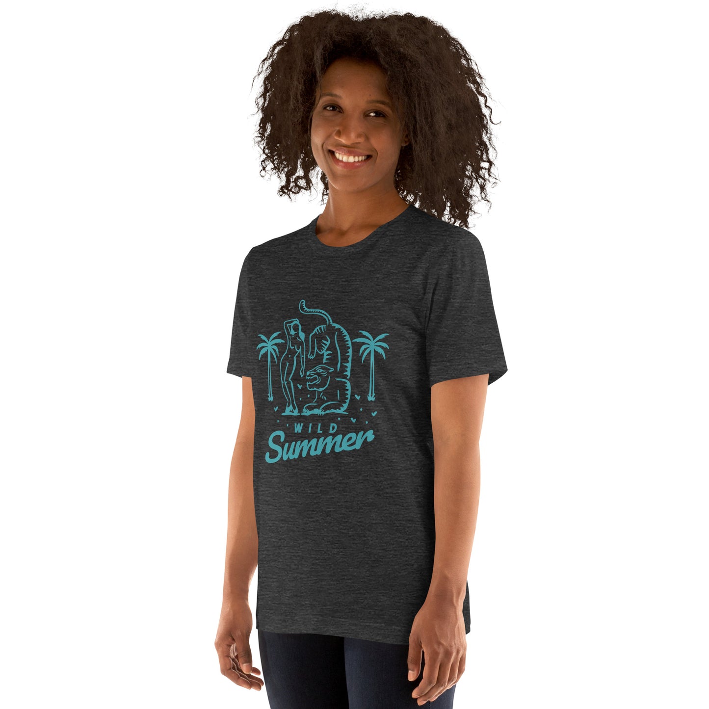 T-Shirts - Wild Summer (Glamourange Seasons & Events Staple T-Shirts - Front Print)