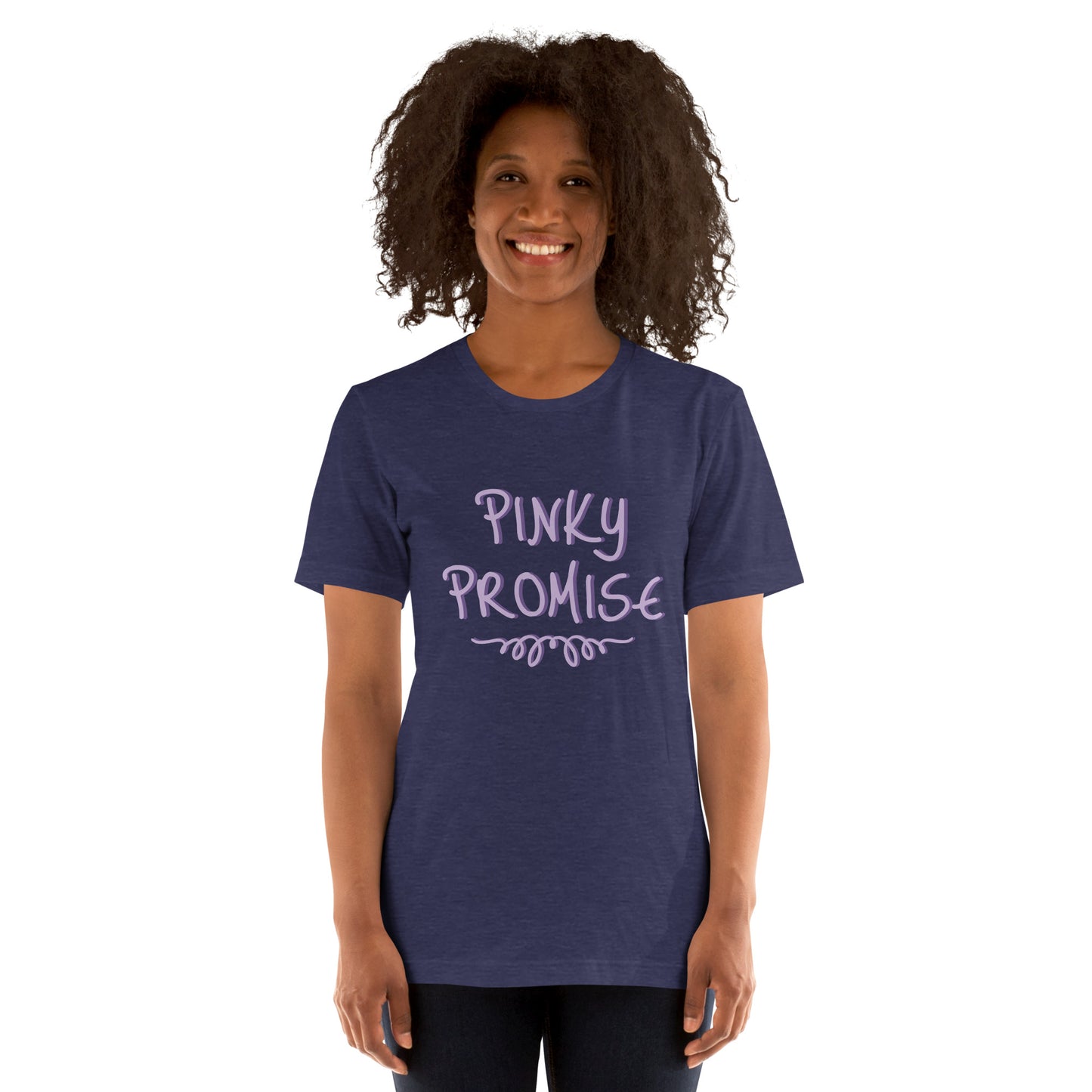 T-Shirts - Pinky Promise (Glamourange Friendship Staple T-Shirts - Front Print)