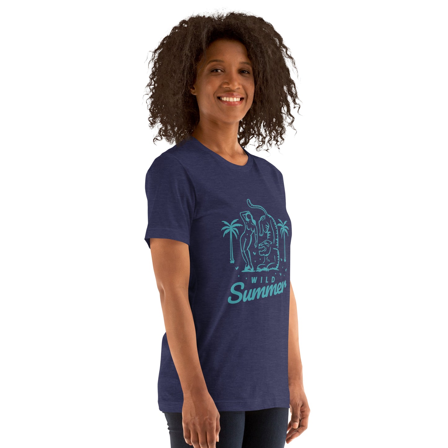 T-Shirts - Wild Summer (Glamourange Seasons & Events Staple T-Shirts - Front Print)