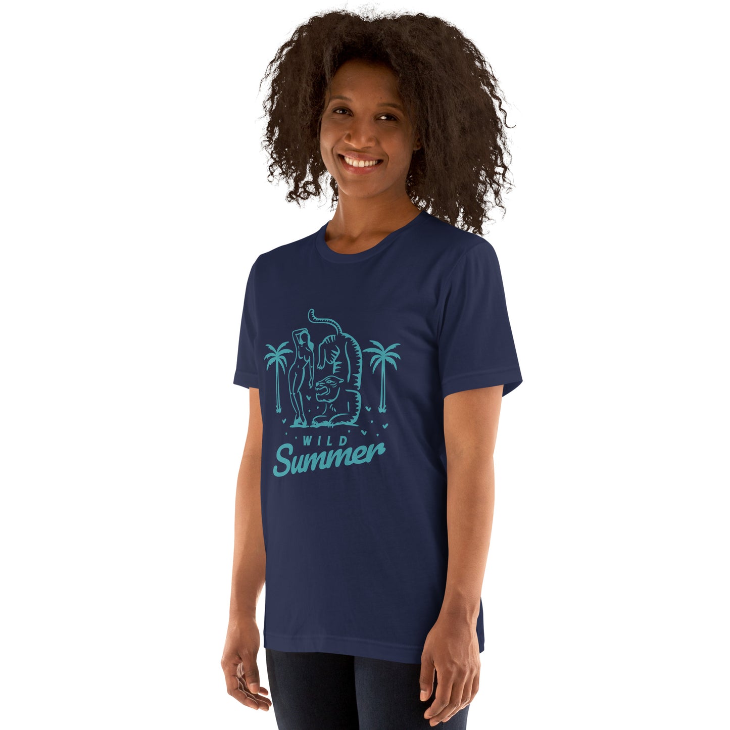 T-Shirts - Wild Summer (Glamourange Seasons & Events Staple T-Shirts - Front Print)