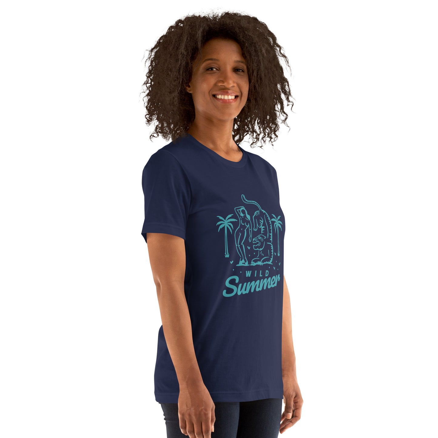 T-Shirts - Wild Summer (Glamourange Seasons & Events Staple T-Shirts - Front Print)