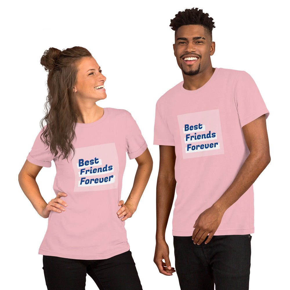 T-Shirts - Best Friends Forever (Glamourange Friendship Staple T-Shirts - Front Print)