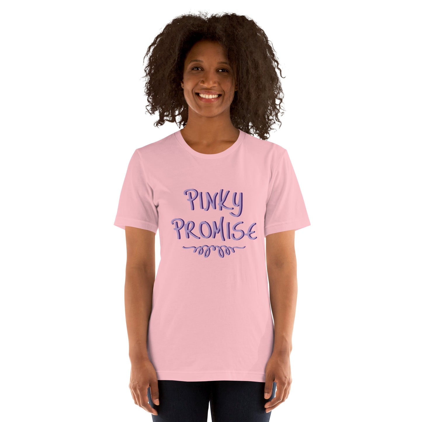 T-Shirts - Pinky Promise (Glamourange Friendship Staple T-Shirts - Front Print)