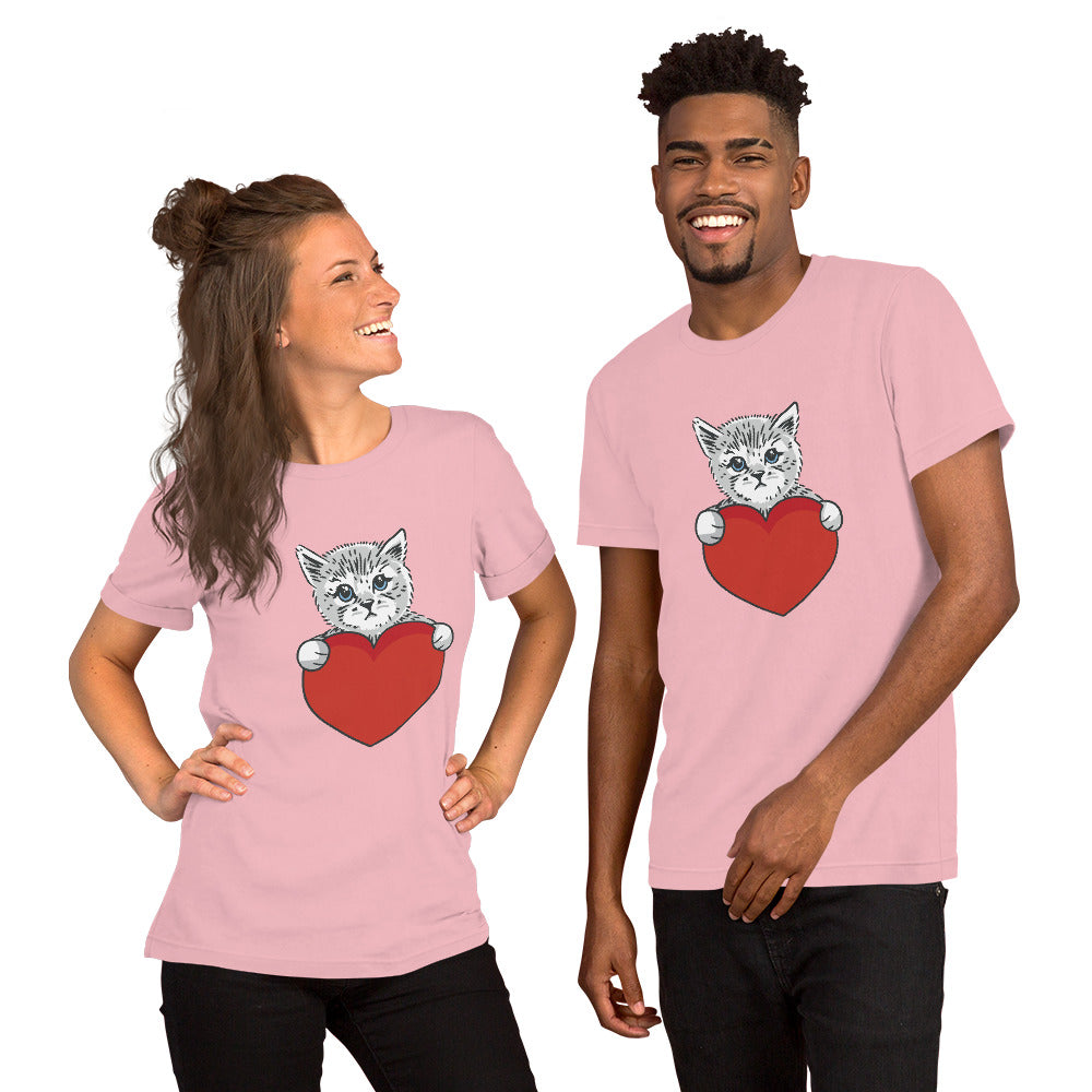 T-Shirts - Love & Friendship (Glamourange Love Staple T-Shirts - Front Print 007 Model)