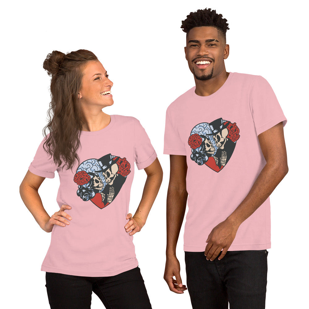 T-Shirts - Love (Glamourange Love Staple T-Shirts - Front Print 0011 Model)