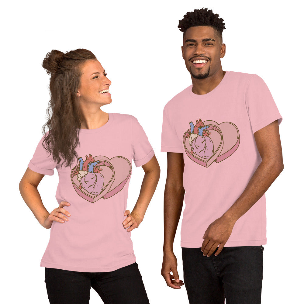 T-Shirts - Love (Glamourange Love Staple T-Shirts - Front Print 0030 Model)