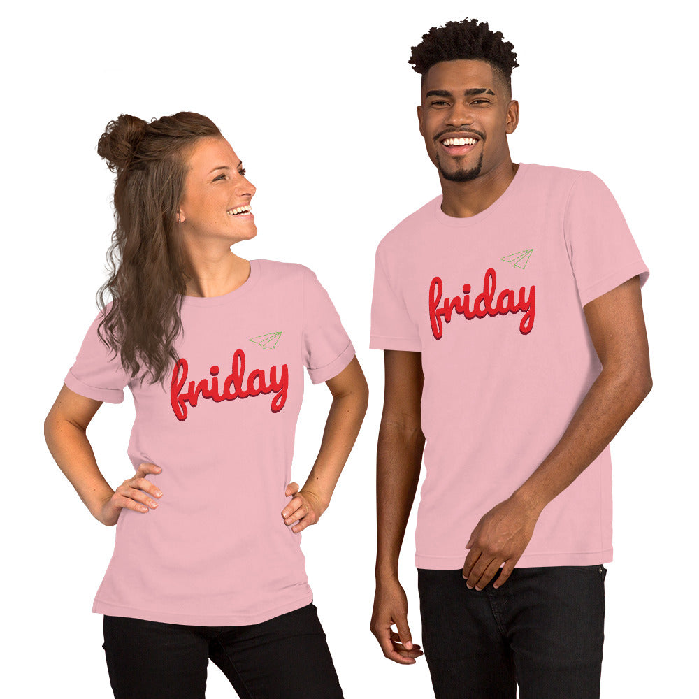 T-Shirts - Friday (Glamourange Motivation Staple T-Shirts - Front Print)